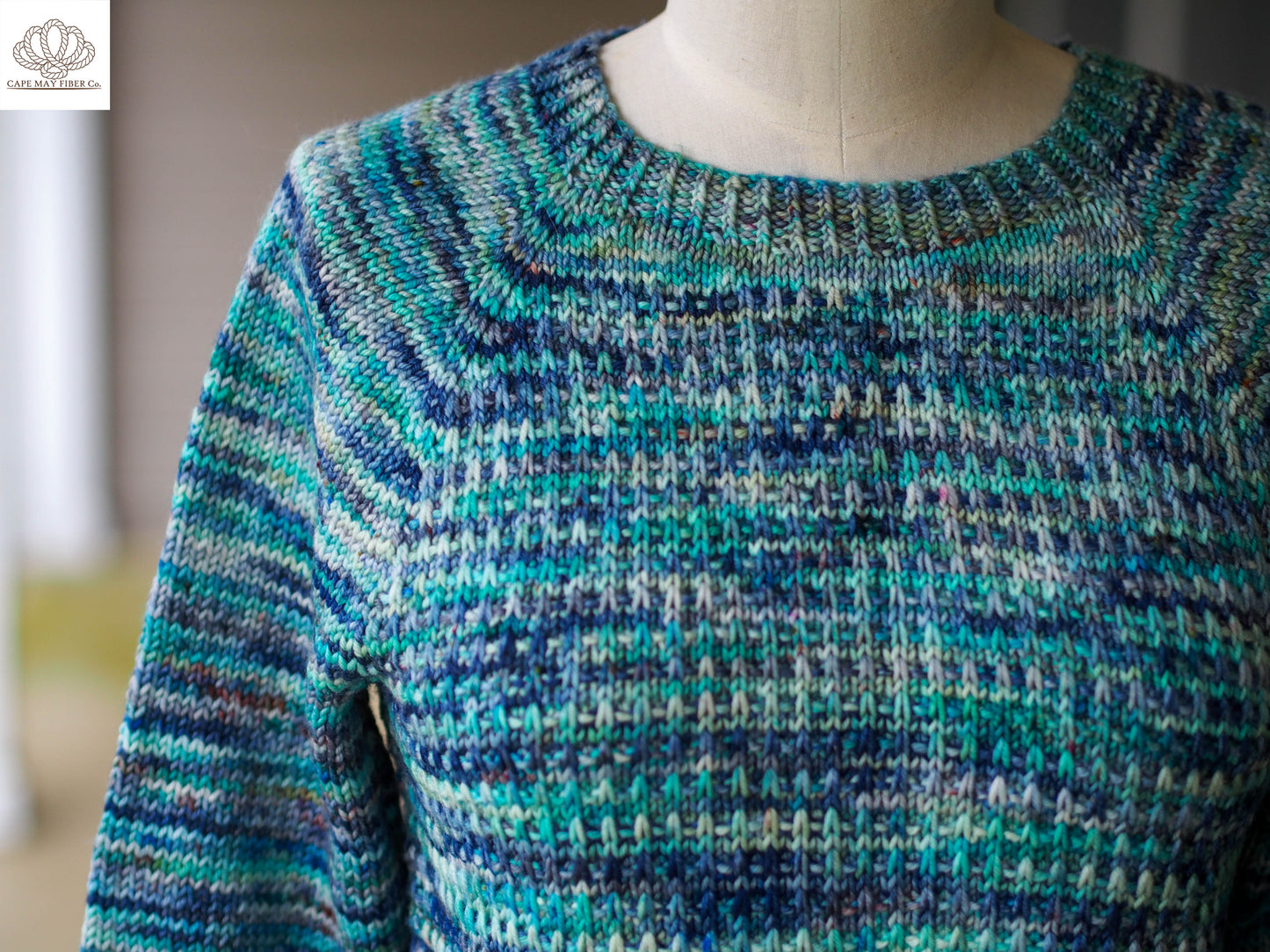 Atlas Raglan Pullover DK Weight Knitting Kit