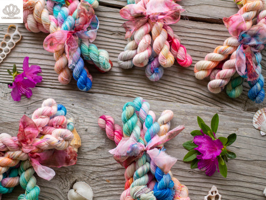 Beach Ballin MCN Mini Skein Sock set of 5