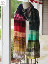Load image into Gallery viewer, Mistake Rib Scarf Fingering or DK Weight Knitting Pattern
