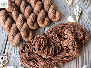 Black Walnut Naturally Dyed DK