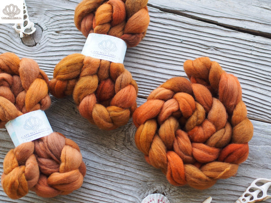 Bright Copper Kettles Cormo Combed Top