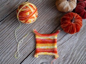 Candy Corn Confession Striping Sock
