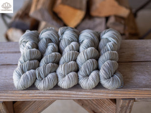 Cape Jasmine and Iron Naturally Dyed DK