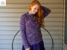 Load image into Gallery viewer, Cavanaugh Pullover Hand Knitting DK Weight Pattern
