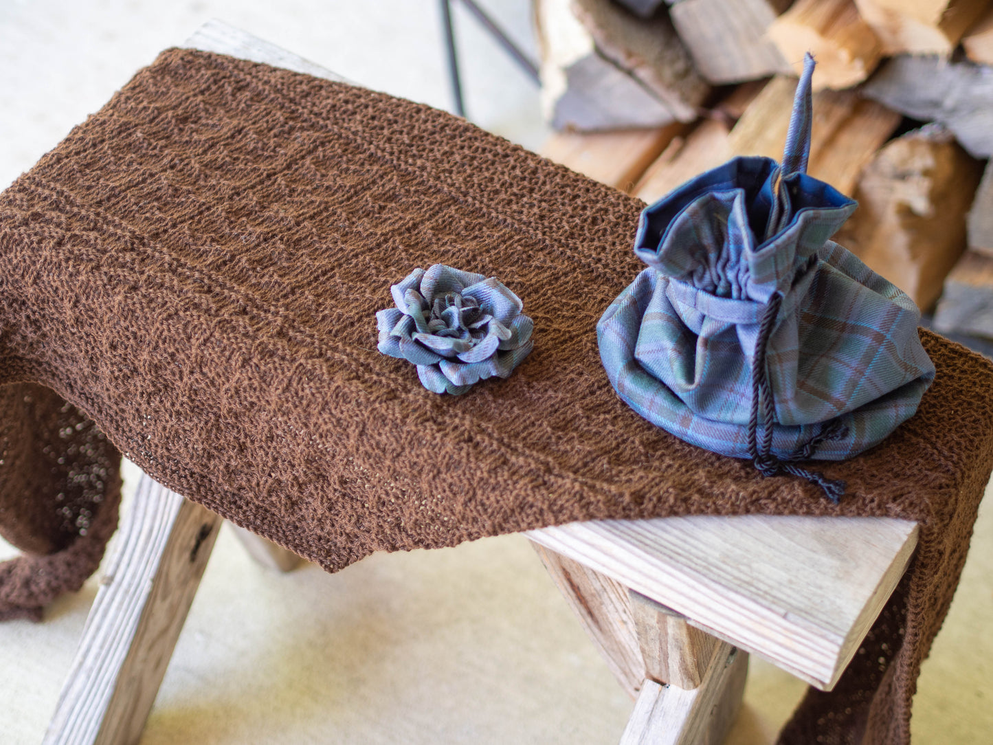 Celtic Mist Shawl DK Weight Knitting Pattern