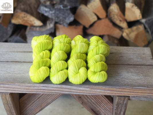 Chartreuse Button