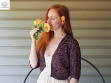 Load image into Gallery viewer, Chevron Belle Shrug Sport or DK Weight Knitting Pattern
