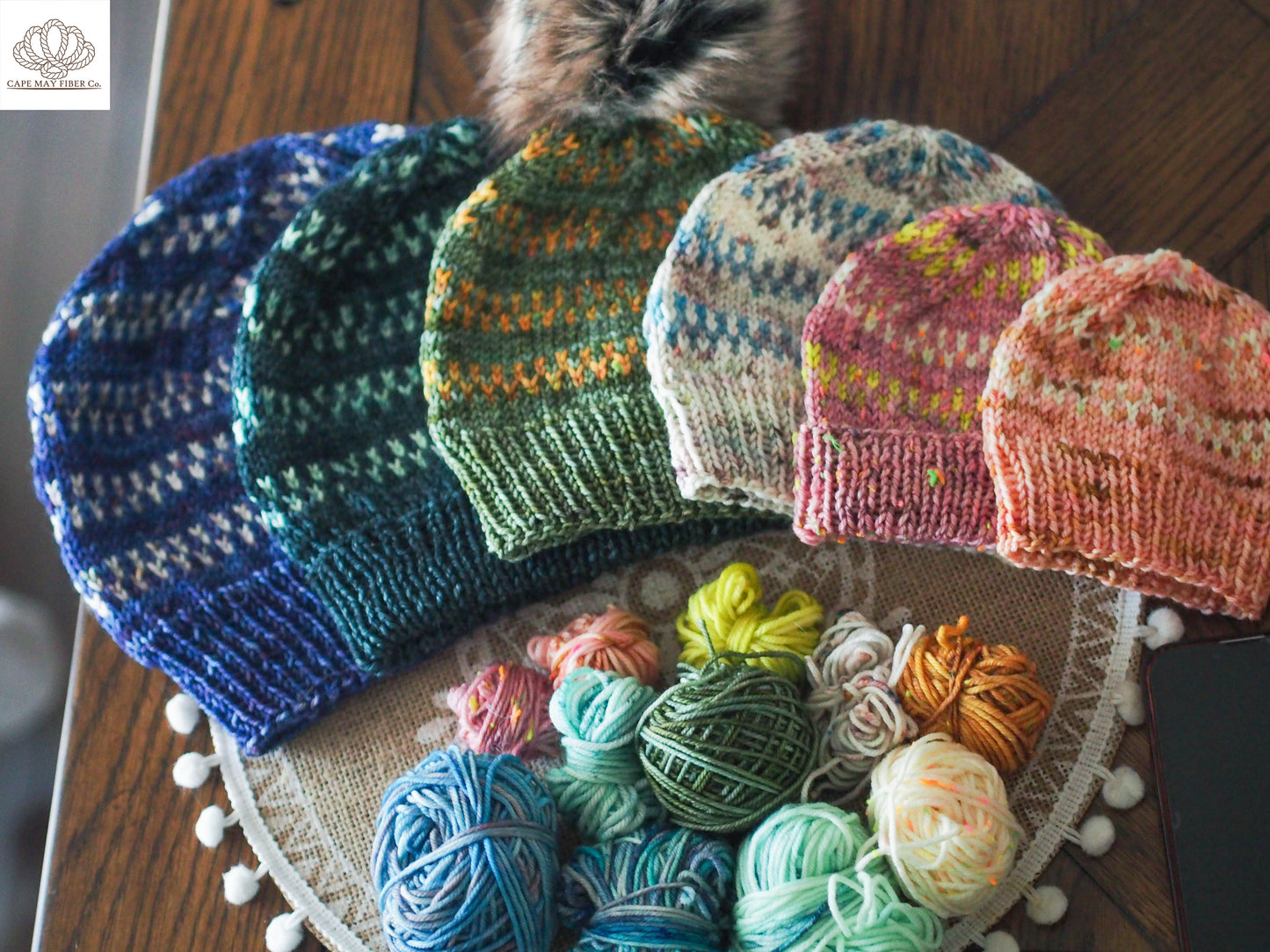 Coastie Hat for the Family DK Weight Knitting Pattern
