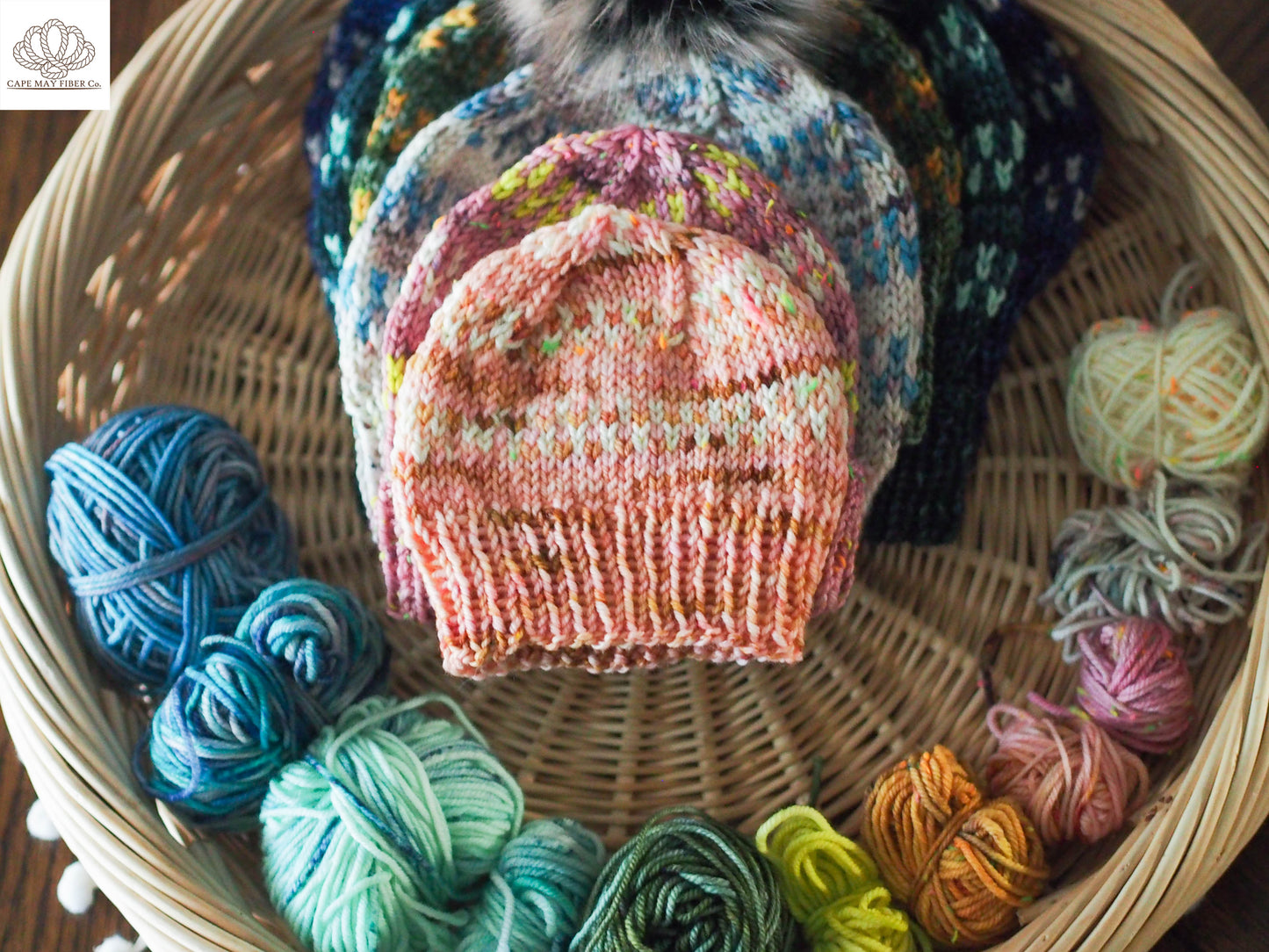 Coastie Hat for the Family DK Weight Knitting Pattern