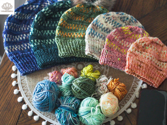 Coastie Hat for the Family DK Weight Knitting Pattern