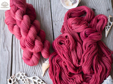 Load image into Gallery viewer, Cochineal and Madder Red Naturally Dyed DK
