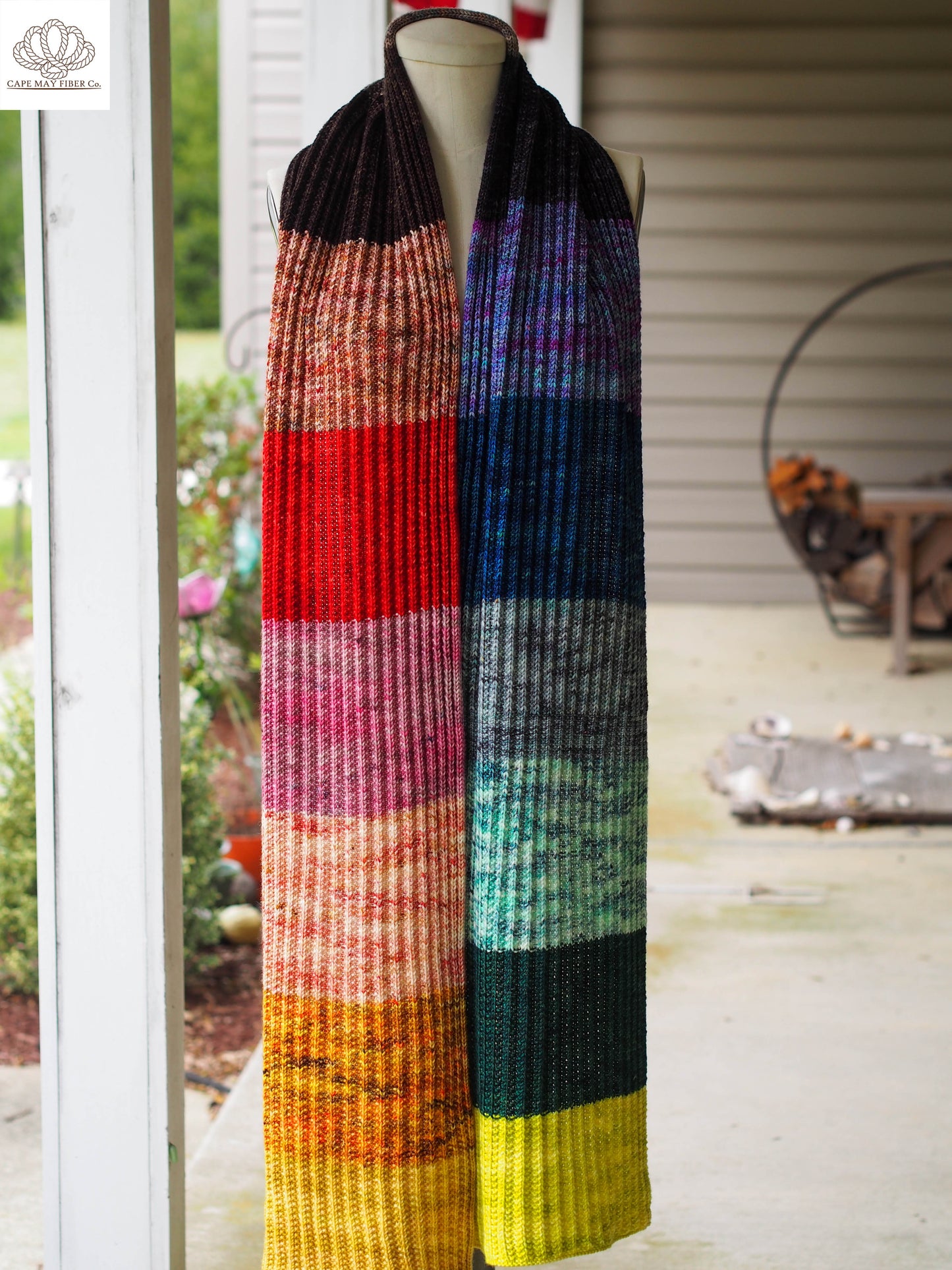 Mistake Rib Scarf DK Weight Knitting Kit