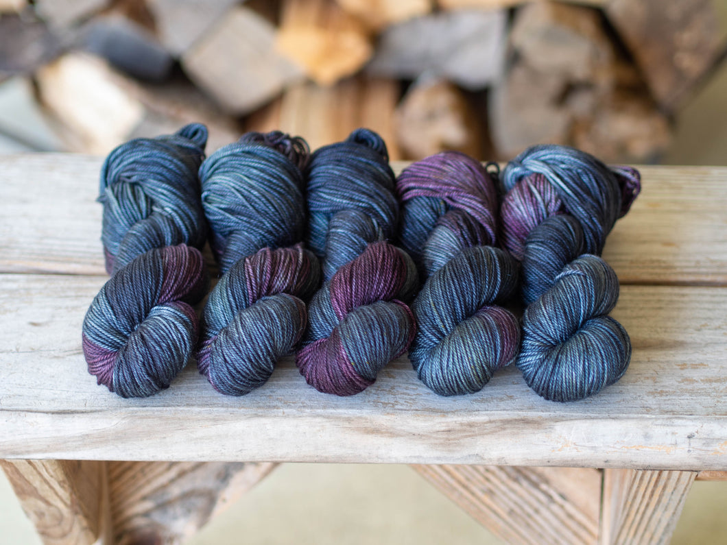 Dark Ocean Merino Cashmere Silk Sport