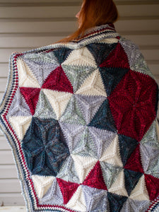 Dendrite Throw Super Bulky Knitting Pattern