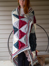 Load image into Gallery viewer, Dendrite Throw Super Bulky Knitting Pattern
