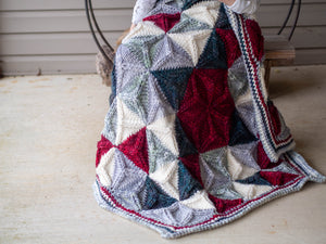 Dendrite Throw Super Bulky Knitting Pattern