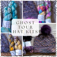 Load image into Gallery viewer, Ghost Tour Hat Fingering + Lace Weight Kit
