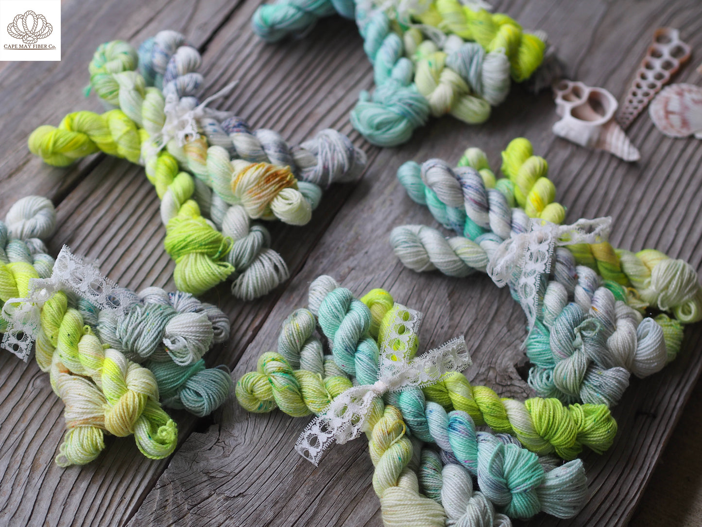 Green Light MCN Sock Mini Skein Set of 5