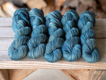 Load image into Gallery viewer, Indigo and Henna Naturally Dyed DK
