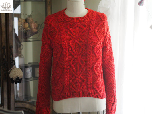 Kittiwake Pullover NSW Organic Aran Weight Kit