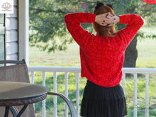 Load image into Gallery viewer, Kittiwake Cabled Pullover Aran Weight Knitting Pattern
