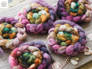 Lush Garden BFL and Kid Mohair Combed Top