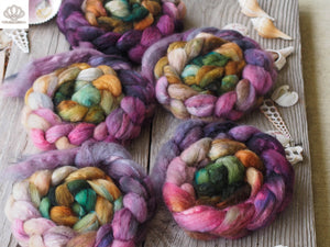Lush Garden BFL and Kid Mohair Combed Top