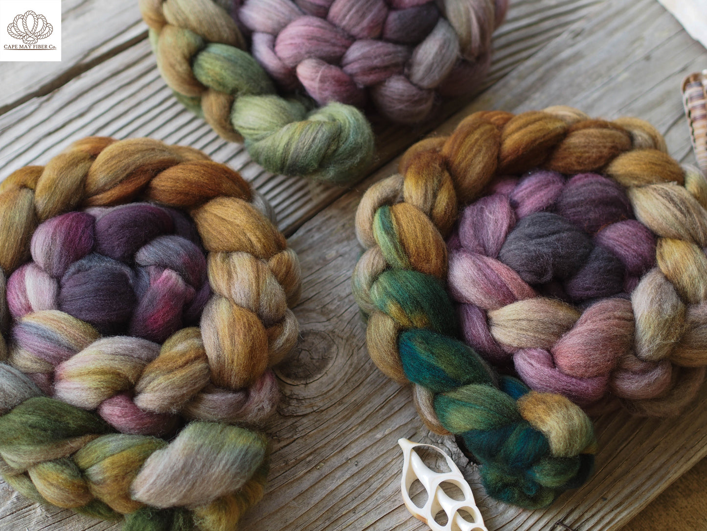 Lush Garden Yak and Polwarth Wool - 4 ounce