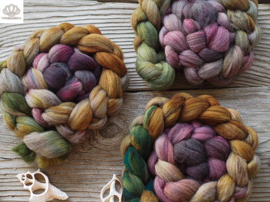 Lush Garden Yak and Polwarth Wool - 4 ounce