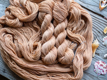Load image into Gallery viewer, Madder Root and Avocado Naturally Dyed DK
