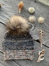 Load image into Gallery viewer, Moorings Hat and Cowl Fingering Weight Knitting Pattern
