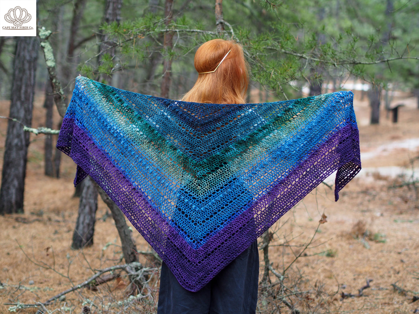 On the Way to Cape May Shawl DK Fade Kit