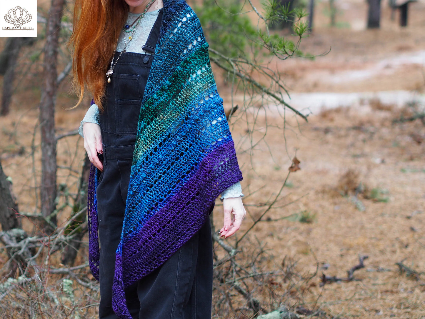 On the Way to Cape May Shawl DK Fade Kit