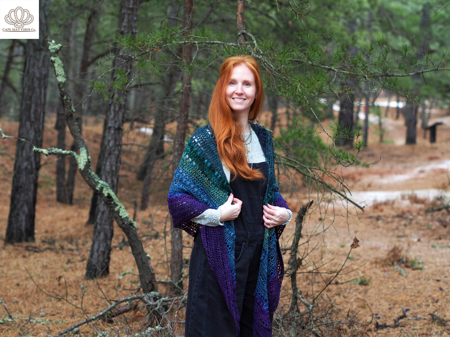 On the Way to Cape May Shawl DK Fade Kit