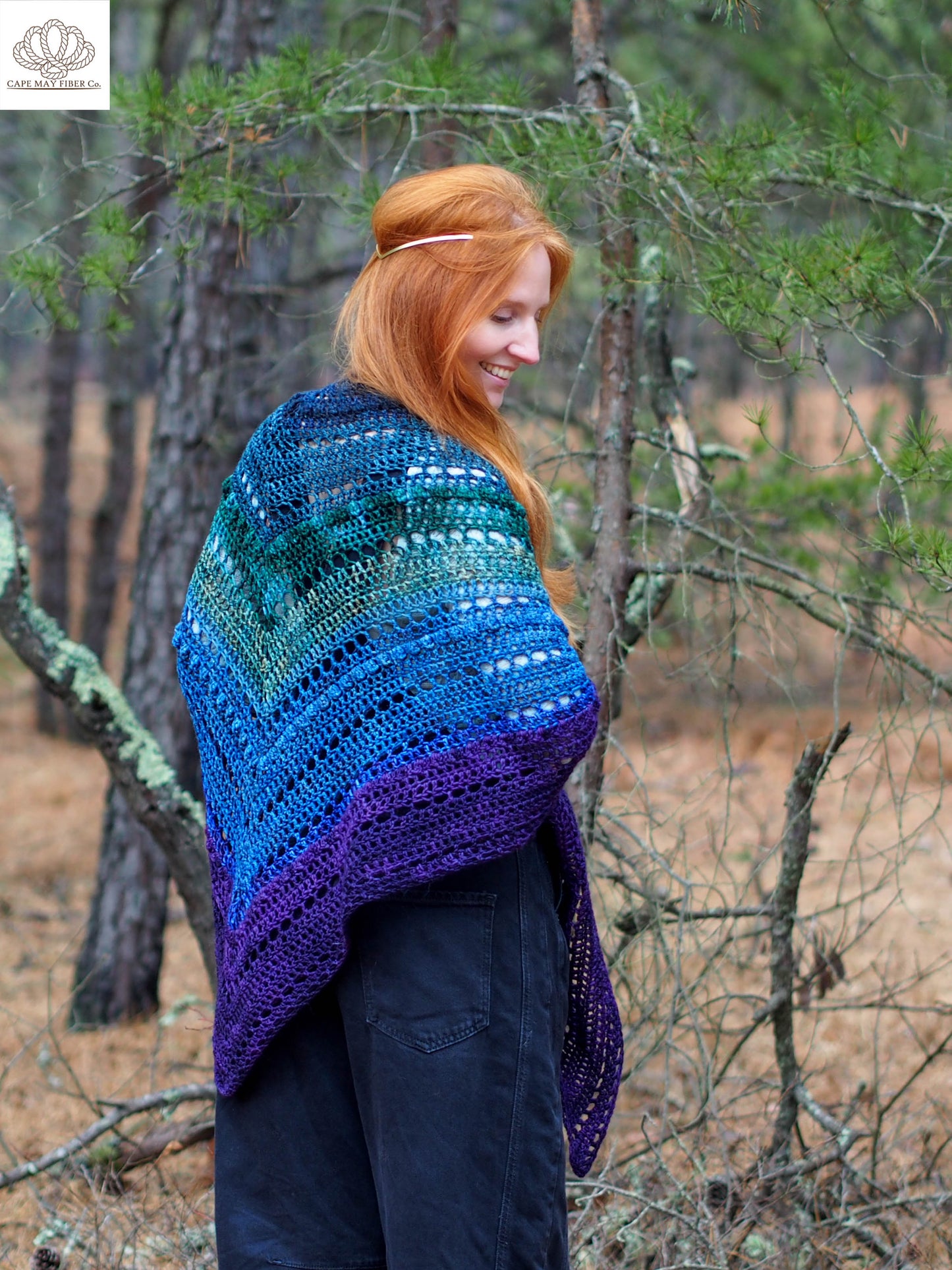 On the Way to Cape May Shawl DK Fade Kit