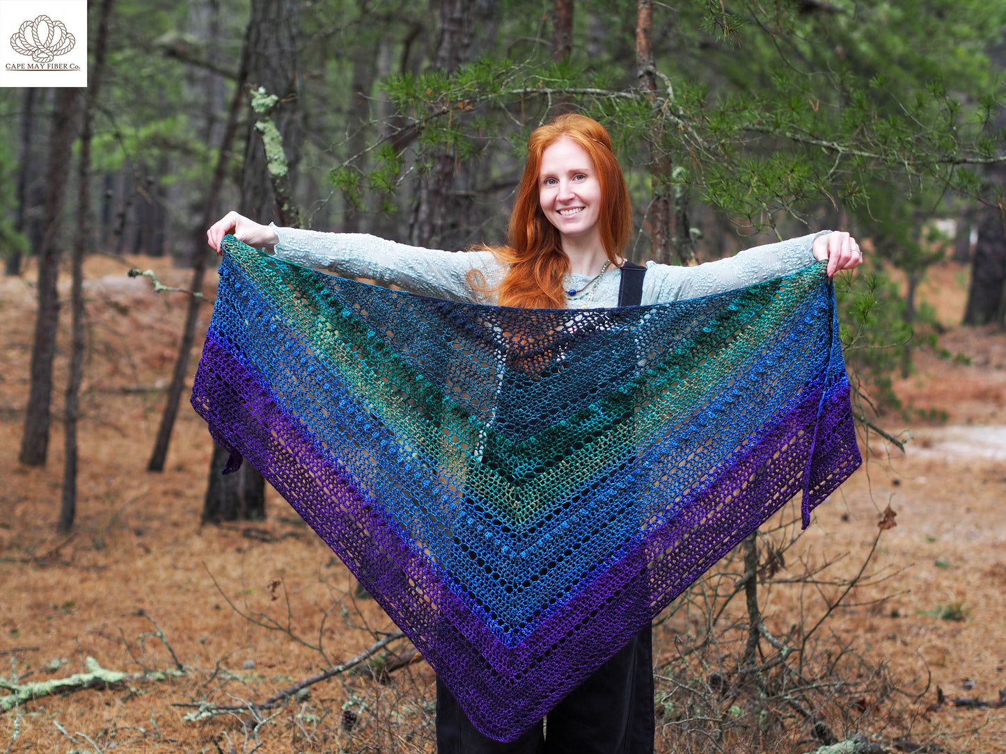 On the Way to Cape May Shawl DK Fade Kit