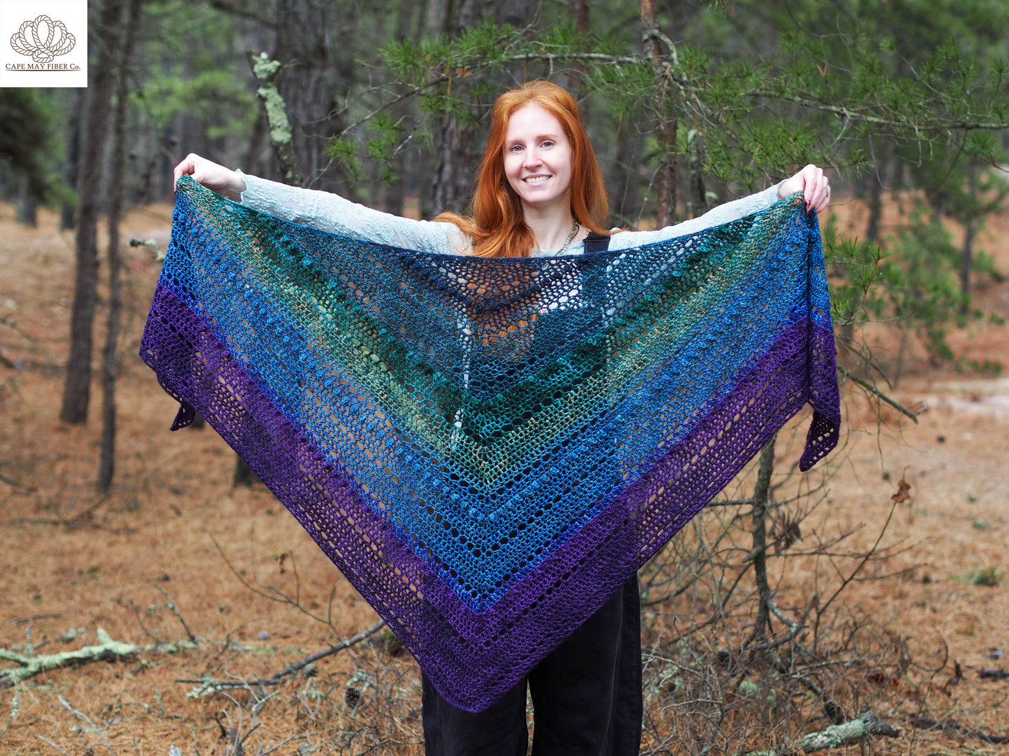 On the Way to Cape May Shawl DK Fade Kit