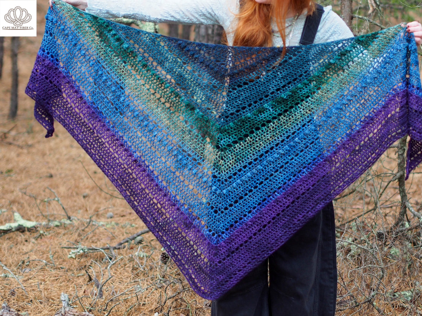 On the Way to Cape May Shawl DK Fade Kit
