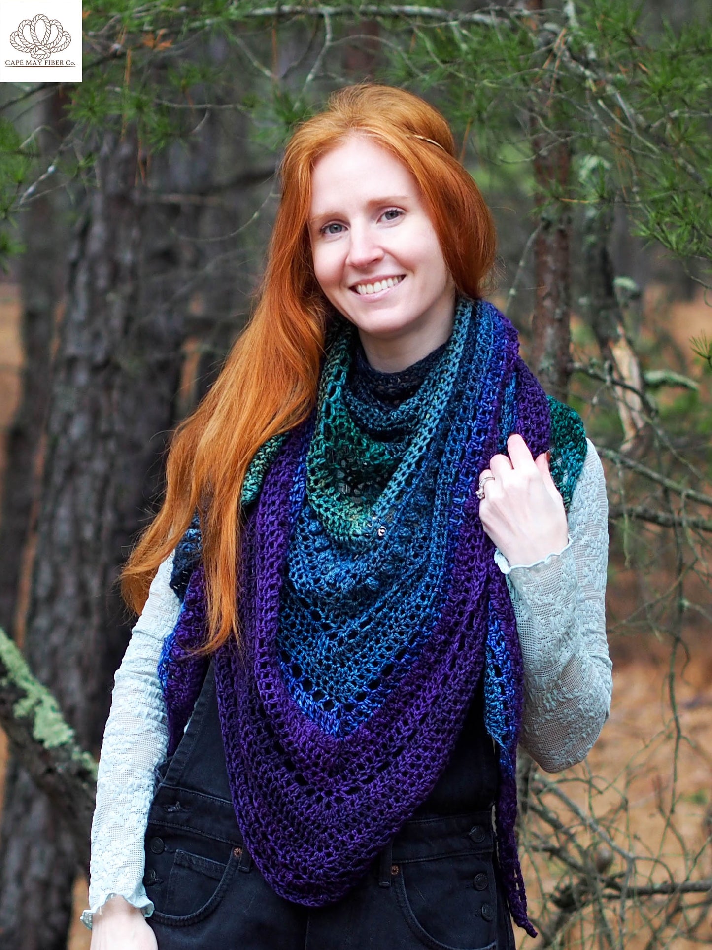 On the Way to Cape May Shawl DK Fade Kit