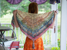 Load image into Gallery viewer, On the Way To Cape May Shawl Crochet Pattern DK or Sport Weight
