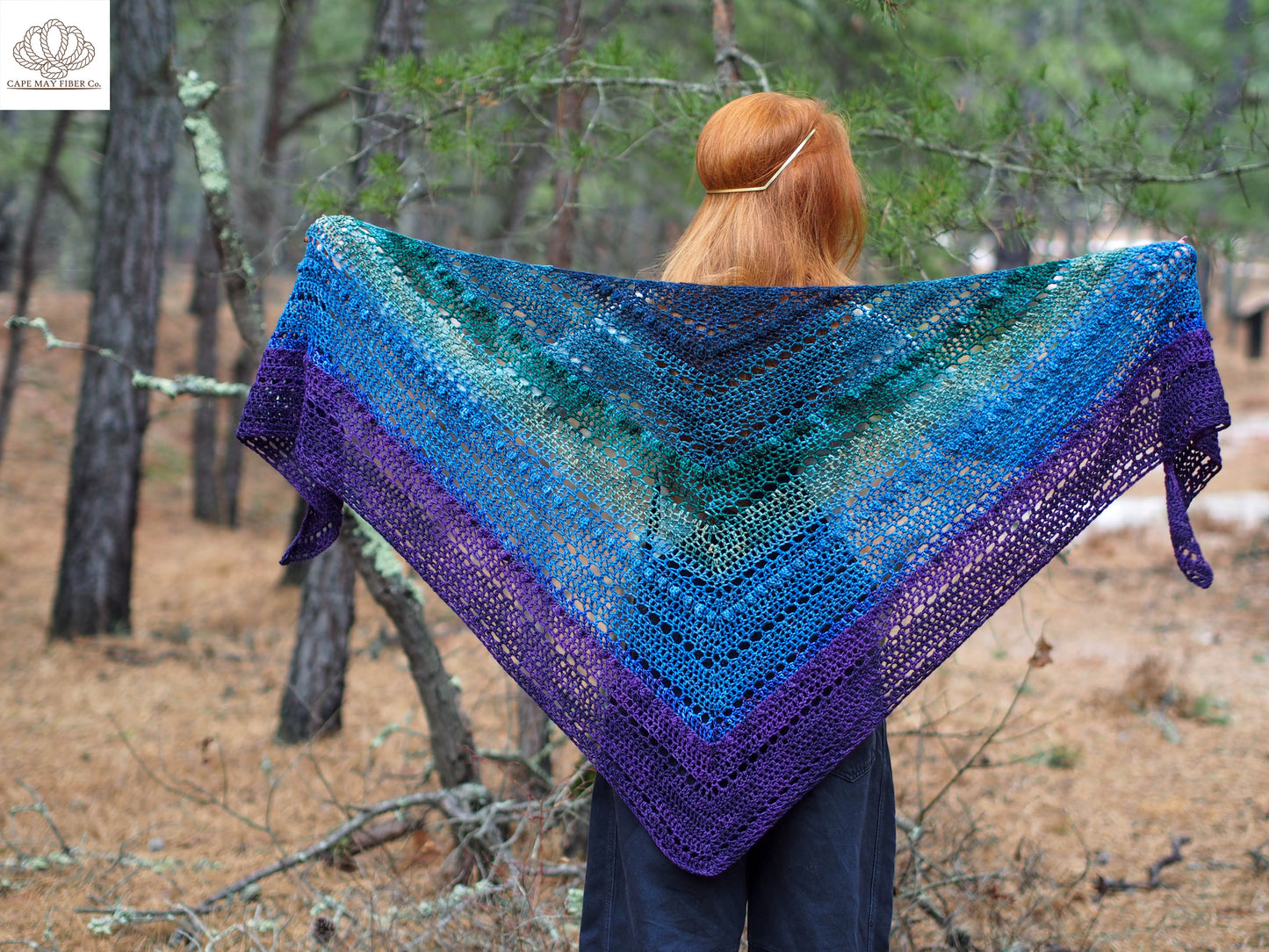 On the Way to Cape May Shawl DK Fade Kit