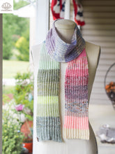 Load image into Gallery viewer, Mistake Rib Scarf Fingering or DK Weight Knitting Pattern
