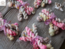Load image into Gallery viewer, Pink Pony Girl Sparkle Sock Mini Skein Set of 5

