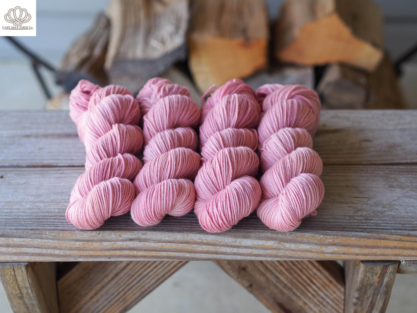 Pink Cochineal and Madder Naturally Dyed DK