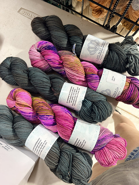 Pressed Flowers Shawl Kit
