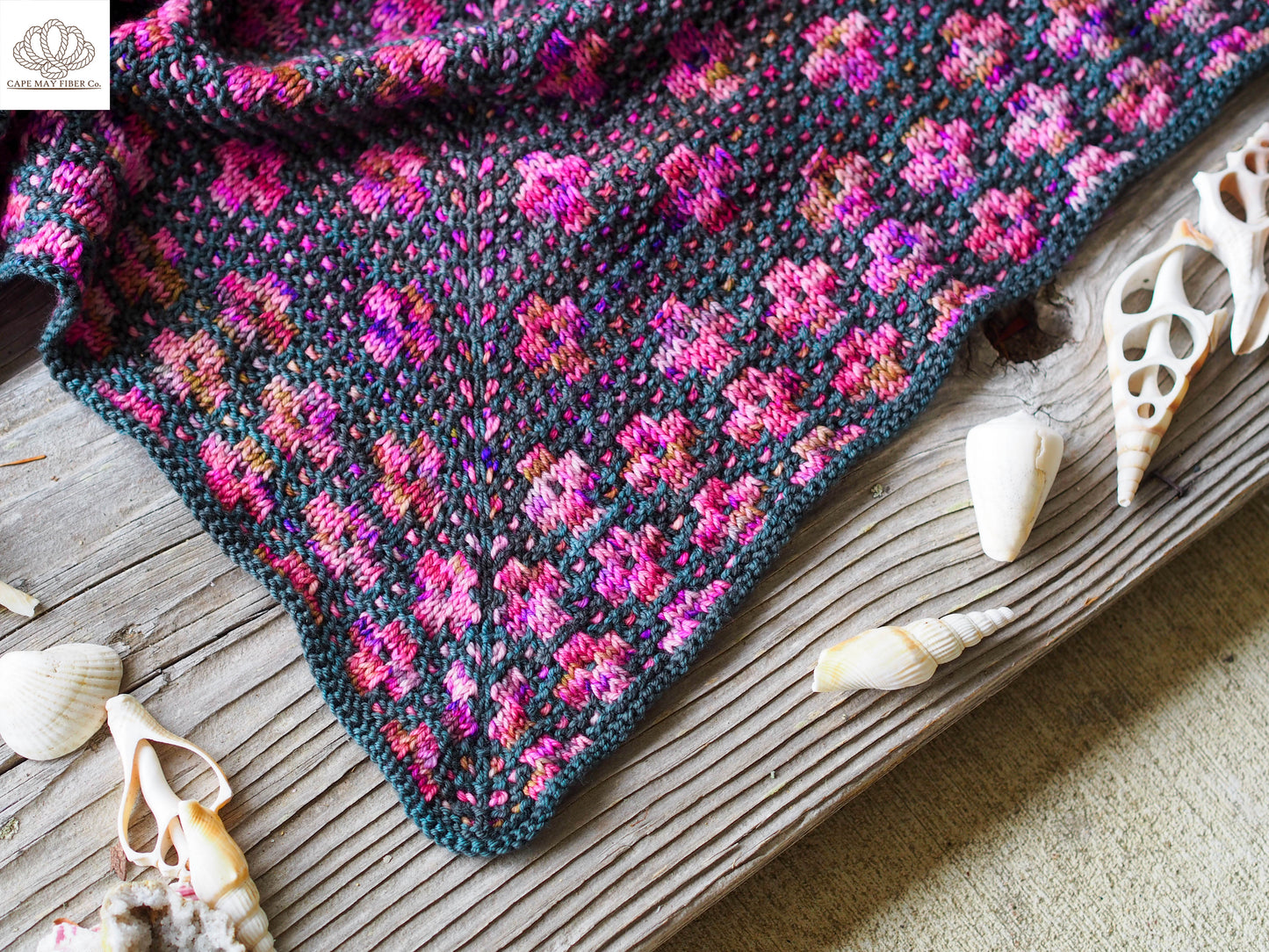 Pressed Flowers Shawl Kit