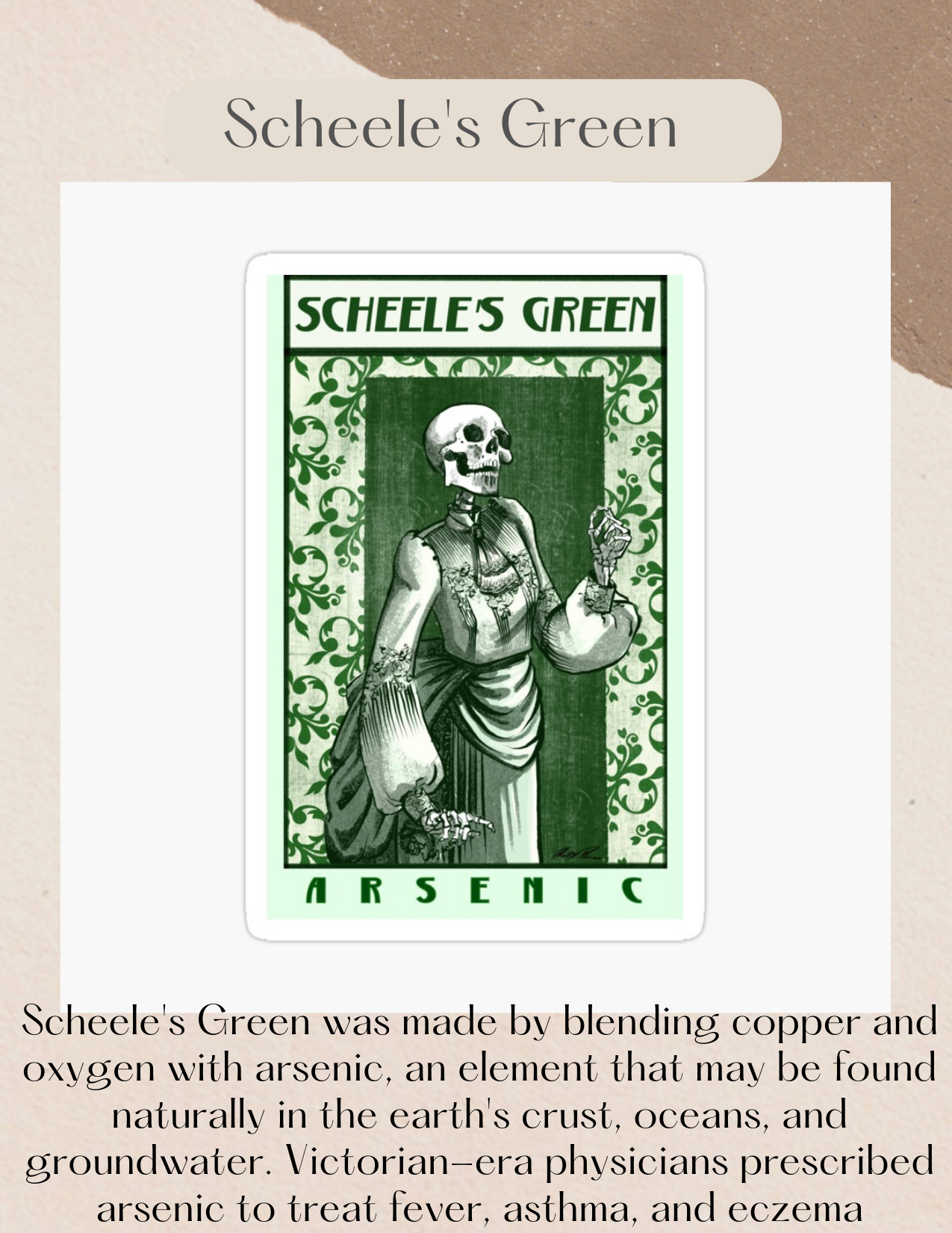 Scheele Color Scheele's Green – Cape May Fiber