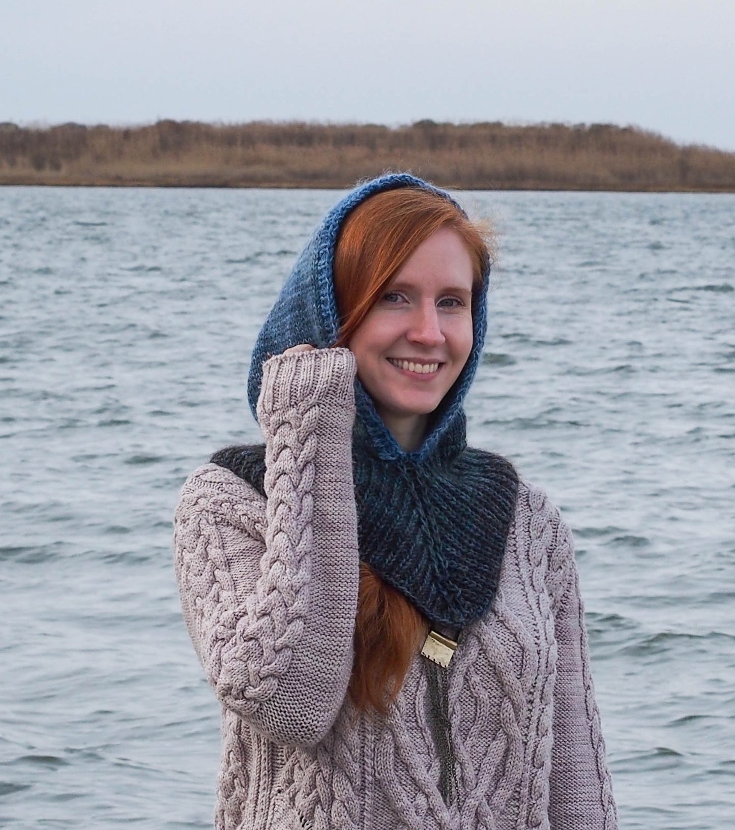 Seafarer Balaclava Dk / Aran Weight Knitting Pattern