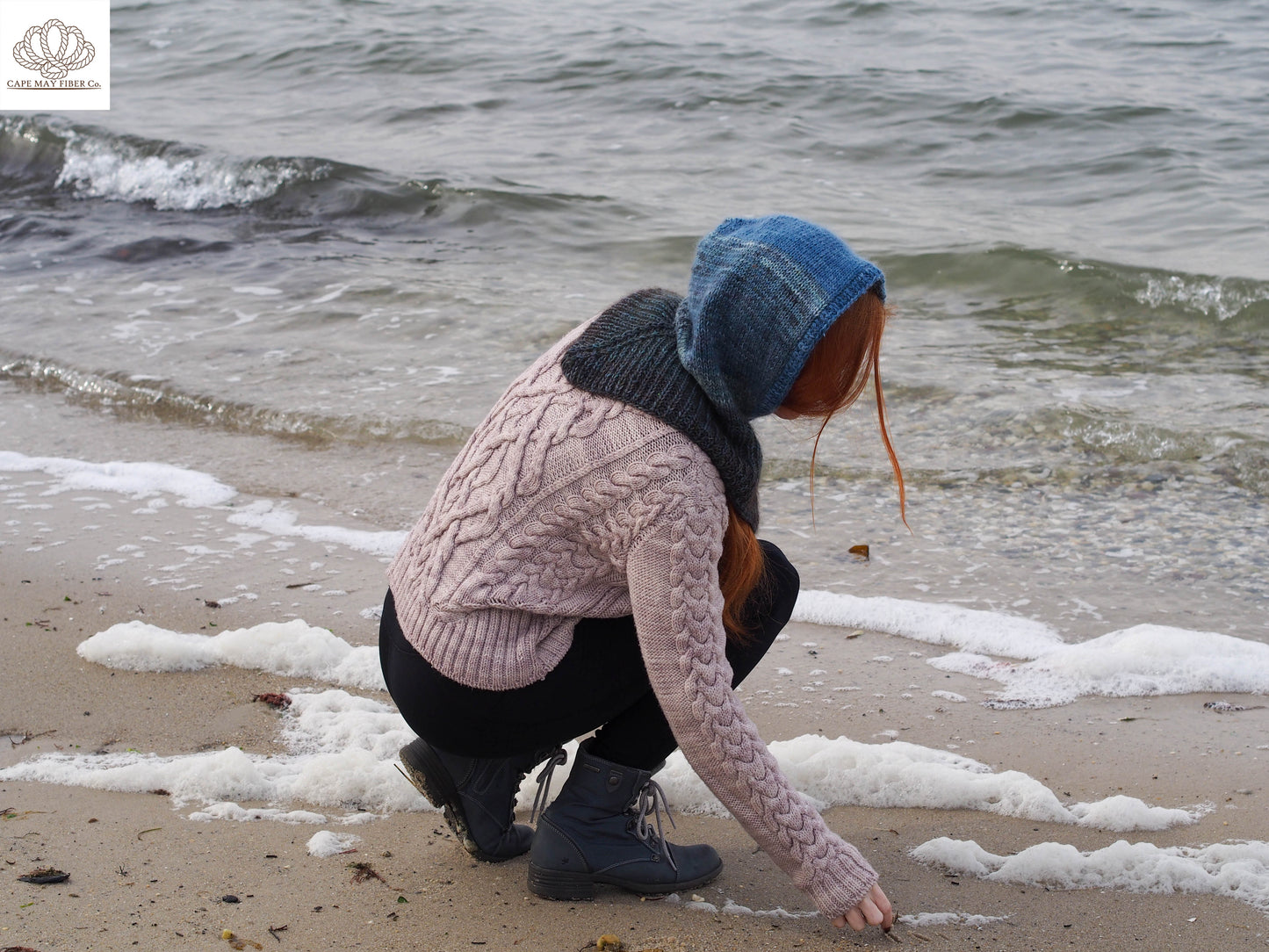 Seafarer Balaclava Dk / Aran Weight Knitting Pattern