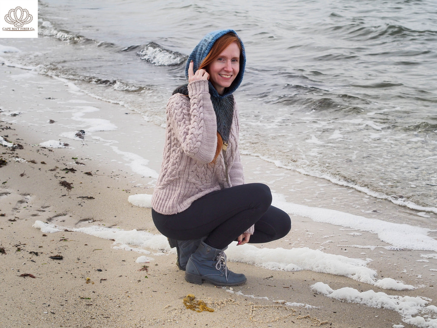 Seafarer Balaclava Dk / Aran Weight Knitting Pattern